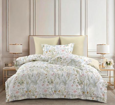 Постельное бельё "Asabella" 2375-7 Сатин, Семейный