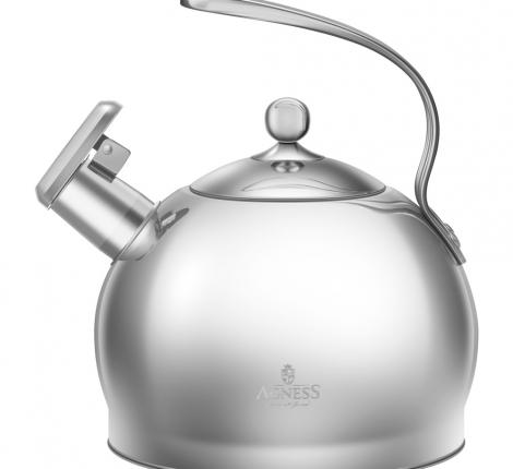 Чайник со свистком "AGNESS" 948-1001, 3,2 л