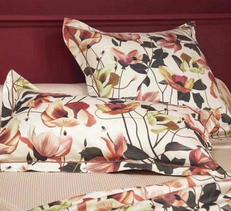 Постельное бельё "Blanc des Vosges" RHAPSODIE AUBEPINE перкаль, Евро