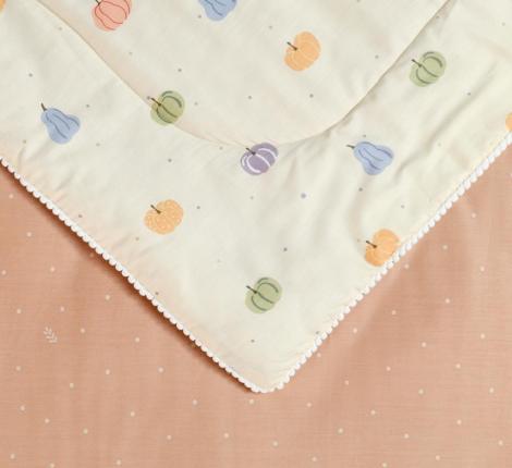 Постельное белье детское с одеялом "Sofi de Marko" Тыковки Сатин, 1,5 спальный