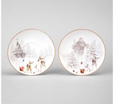 Чайный набор "МОРОЗКО" 85-2045 на 2 персоны, 4 предмета (300 мл)