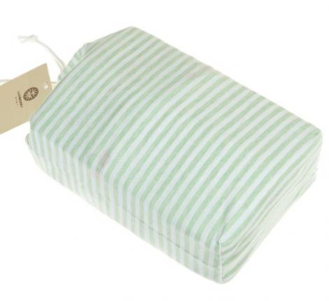 Постельное бельё детское Luxberry "ВИШЕНКИ" Трикотаж, зеленый/белый