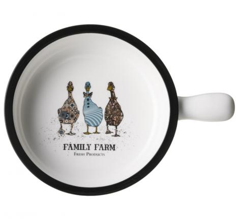 Салатник с ручкой "FAMILY FARM" 263-1449, 800 мл