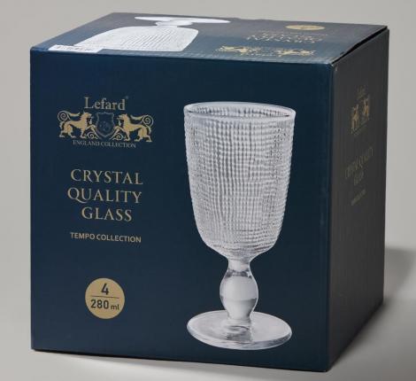 Набор бокалов 4 штуки "TEMPO", 280 мл
