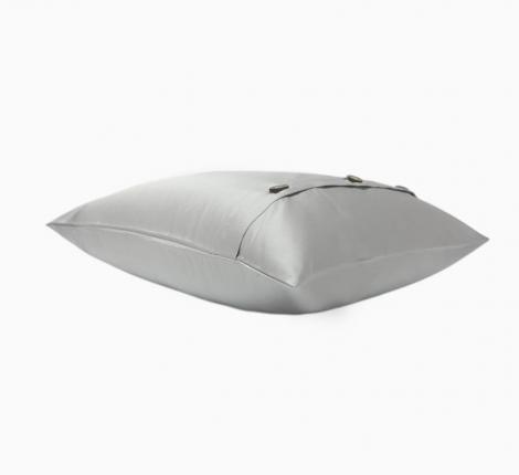 Наволочка декоративная "ASH GREY ALLURE GRASS" Мако-Сатин, 33х45-2шт.