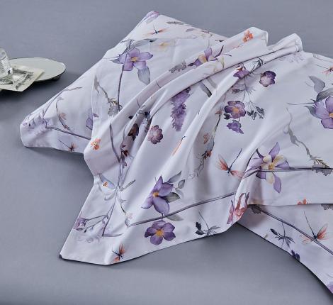 Постельное белье "Asabella" 2370-7 Мако-Сатин, Семейный