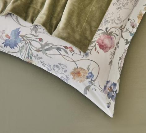 Постельное белье с одеялом "Sofi de Marko" Ренато №38 Велюр/Сатин, Семейный