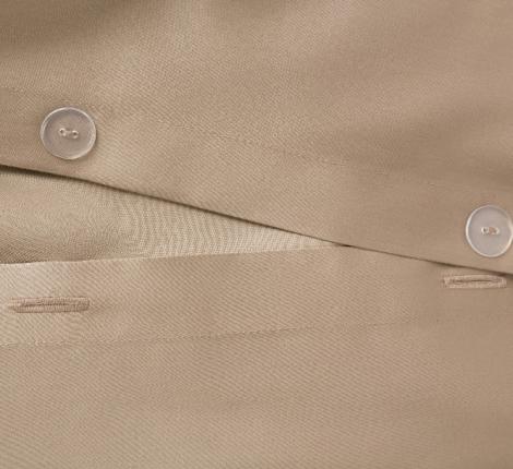 Постельное белье "CARAMEL BEIGE ALLURE GRASS" 3824250 Мако-Сатин, Семейный