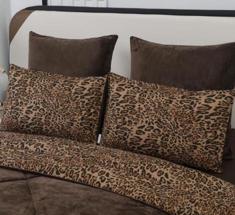 Постельное белье с одеялом "Sofi de Marko" Роберто №4 Велюр/Сатин, 1,5 спальный