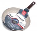 Сковорода "AGNESS" 902-112 с антипригарным покрытием PFLUON MARBLE, диаметр 26 см