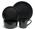 Набор посуды обеденный BRONCO "CHOICE BLACK" на 4 персоны, 16 предметов