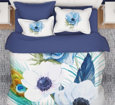 Постельное белье "Famille" RS-403 Сатин, Евро