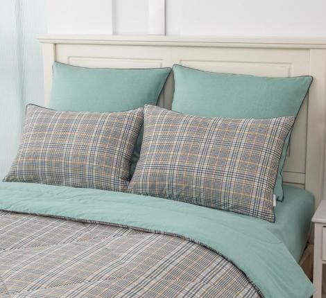 Постельное белье с одеялом "Sofi de Marko" Ришелье №33 Сатин, Семейный