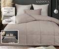 Постельное белье с одеялом "Kazanov.A." Чикаго (капучино) Велюр/Egypt Cotton, Евро