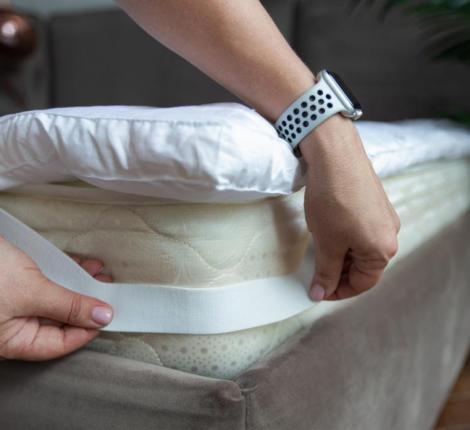 Наматрасник - топпер "TOPPER COTTON GRASS" всесезонный, 140х200