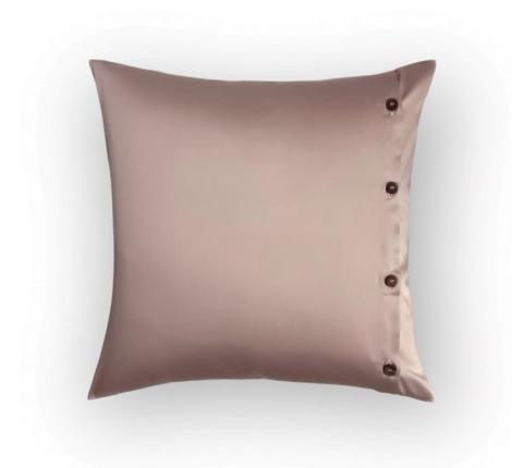 Наволочка декоративная "NUDE PINK ALLURE GRASS" Мако-Сатин, 50х50-2шт.