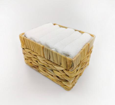 Набор махровых салфеток "Sofi de Marko" Бруна 30х30(6шт), белый