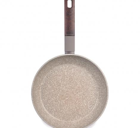 Сковорода "AGNESS" 902-111 с антипригарным покрытием PFLUON MARBLE, диаметр 24 см