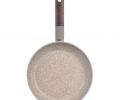 Сковорода "AGNESS" 902-111 с антипригарным покрытием PFLUON MARBLE, диаметр 24 см