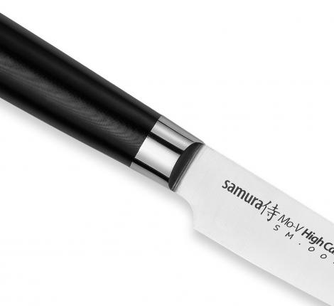 Нож кухонный &quot;Samura Mo-V&quot; для нарезки, короткий слайсер  220 мм, G-10