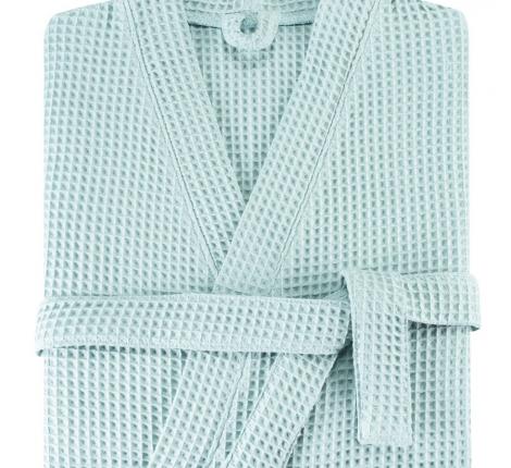 Халат вафельный Valtery (ментоловый), XXXL (54)