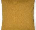 Подушка декоративная "TACTO" 45х45, желтый (светло-коричневый кант)