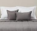 Подушка декоративная "Sofi de Marko" Доминико (серый) Канвас, 45х65 (1шт)
