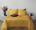 Постельное белье "Sofi de Marko" Моно (желтый) Сатин ДеЛюкс, Евро макс