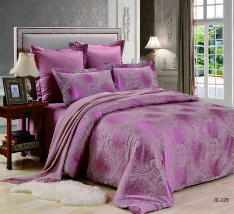 Постельное белье Valtery JC-128 Сатин-Жаккард, Семейный