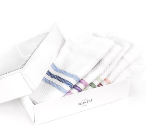 Комплект кухонных полотенец Maison D'or "KITCHEN RAMAZAN" 50х70-5шт, белый