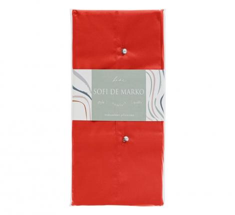 Наволочка "Sofi de Marko" Premium Mako (коралловый красный), 70х70