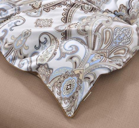 Постельное белье "Sofi de Marko" Атрия (бежевая) Сатин, Семейный