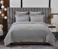 Постельное белье с одеялом "Sofi de Marko" Энрике (серый-м) Велюр, Семейный