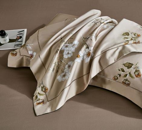 Постельное белье "Asabella" 2325-6 Мако-Сатин, Евро
