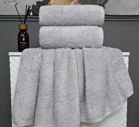 Комплект махровых полотенец "Kazanov.A." Teddy (лаванда), 50х90+70х140