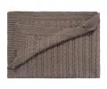 Плед вязаный "Sofi de Marko" Джовани (кофе), 220х240