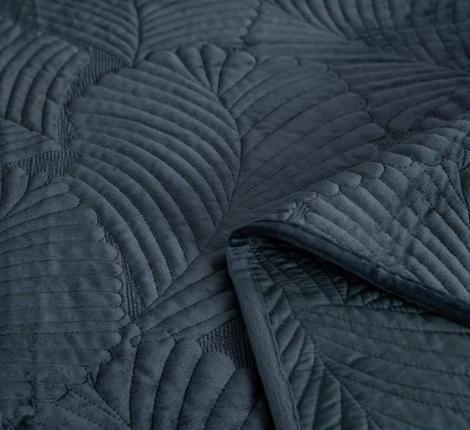 Покрывало "Sofi de Marko" Ноэль (синий) Велюр, 240х260