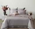 Постельное белье "Sofi de Marko" Моно (серый) Сатин ДеЛюкс, Евро макс