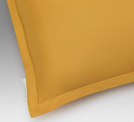 Наволочка "Sofi de Marko" Мармис (горчичная) Сатин, 70х70 