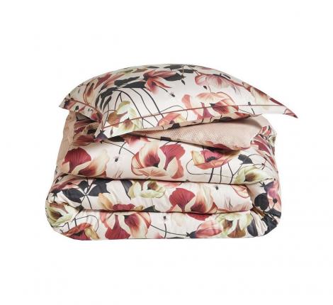 Постельное бельё "Blanc des Vosges" RHAPSODIE AUBEPINE перкаль, Евро