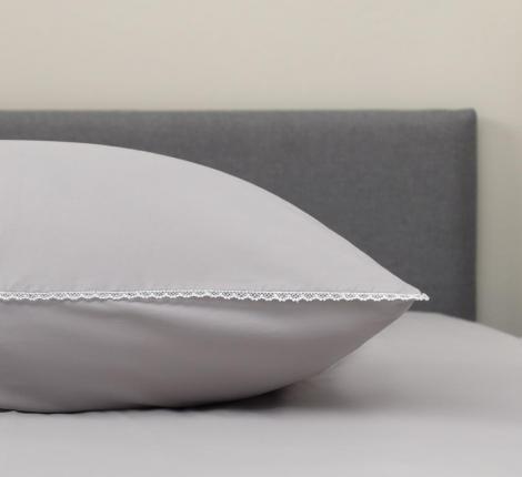 Постельное белье "Sofi de Marko" Милла (светло-серая) Сатин, Евро