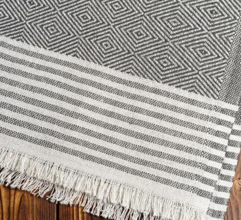 Плед "OLIVIA" пепельный, 170Х210