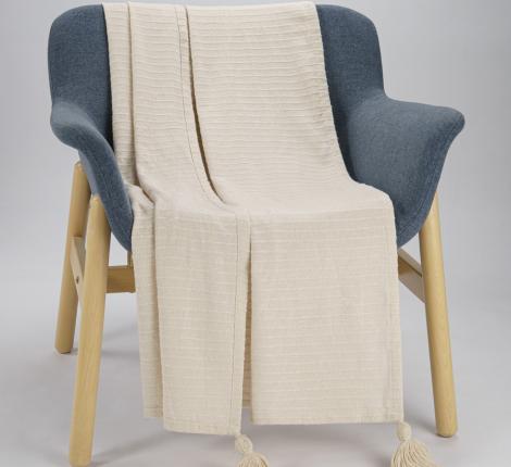 Плед KAZAN 150х200, белый