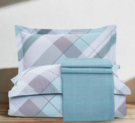 Постельное бельё "KARTEKS" Сатин печатный КВ-588, Евро