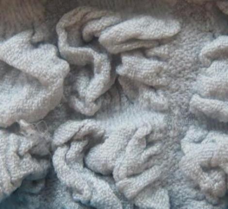 Чехол для мягкой мебели "KARTEKS" с оборкой на угловой диван с полочкой (левый), 216 Серый