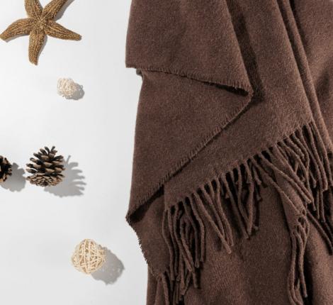 Плед PS50-4 (50% шерсть 50% полиэстер), 140х200