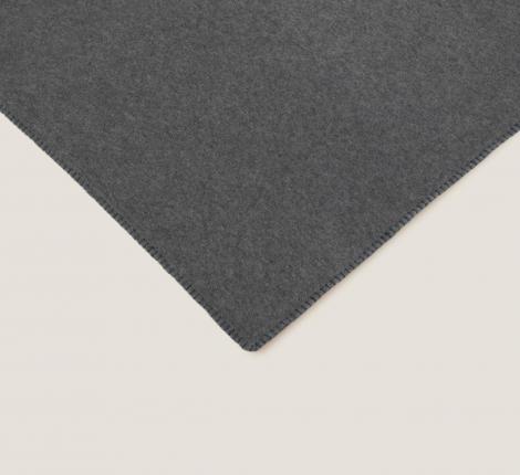 Плед Frati "SOFT VISCOSE" ANTHRACITE (темно-серый), 130x160