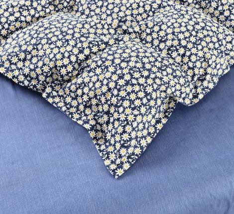 Постельное белье "Sofi de Marko" Дарьяна (голубая) Сатин, Евро