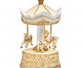 Музыкальная статуэтка "КАРУСЕЛЬ", 12,4*12,4*22,9 см