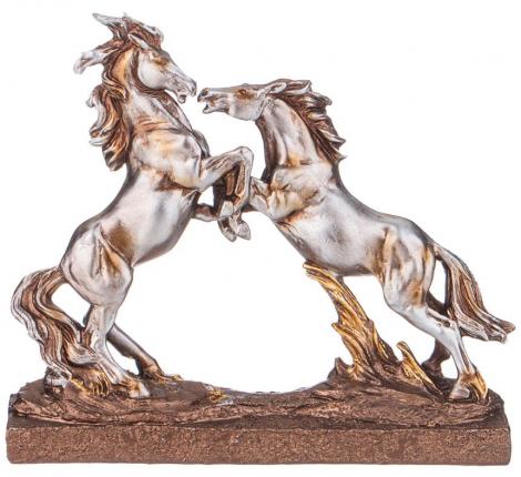 Фигурка декоративная "ЛОШАДИ", 21,2*5*18,1 см